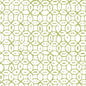 6450-04WWP MELONG BATIK Jungle Green On White Quadrille Wallpaper