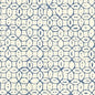 6450-05WP MELONG BATIK Navy On Off White Quadrille Wallpaper