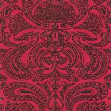 66/1008-CS MALABAR Red Black Cole & Son Wallpaper