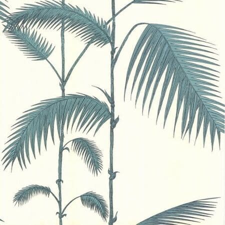 66/2012-CS PALM LEAVES White Green Cole & Son Wallpaper