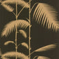 66/2014-CS PALM LEAVES Black T Cole & Son Wallpaper