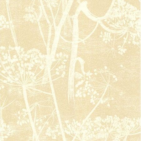 66/7049-CS COW PARSLEY White Beige Cole & Son Wallpaper