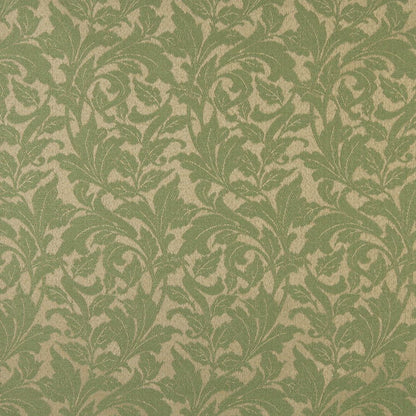 6602 Leaves Fern/Leaf Green Charlotte Fabrics