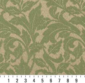 6602 Leaves Fern/Leaf Green Charlotte Fabrics