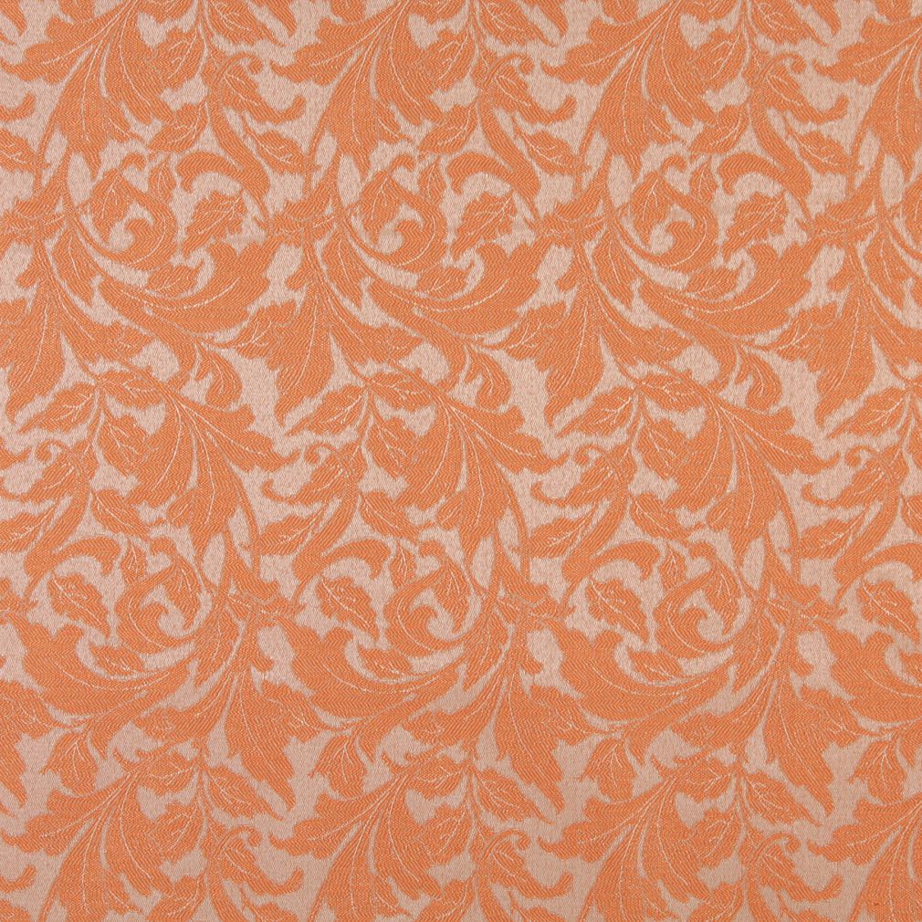 6603 Leaves Nectar/Leaf Coral & Peach Charlotte Fabrics