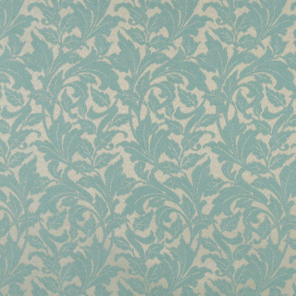 6604 Leaves Lagoon/Leaf Aqua & Teal Charlotte Fabrics