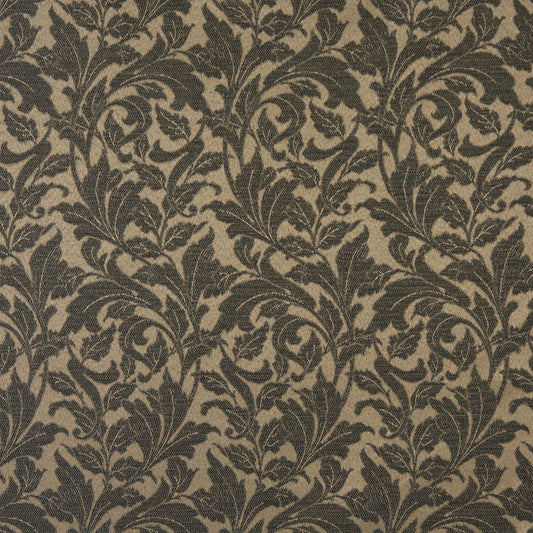6607 Leaves Cafe/Leaf Brown Charlotte Fabrics