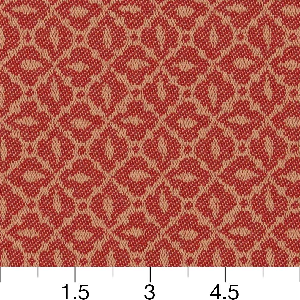 6614 Abstract & Geometric,Diamonds,Small Scale Ruby/Mosaic Red & Burgundy Charlotte Fabrics