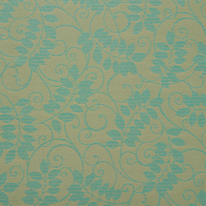 6624 Leaves Seafoam/Vine Aqua & Teal Charlotte Fabrics