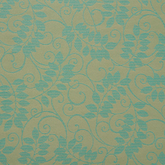 6624 Leaves Seafoam/Vine Aqua & Teal Charlotte Fabrics
