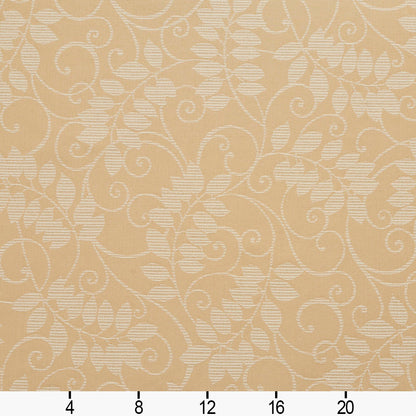 6625 Leaves Sand/Vine Gold & Yellow Charlotte Fabrics