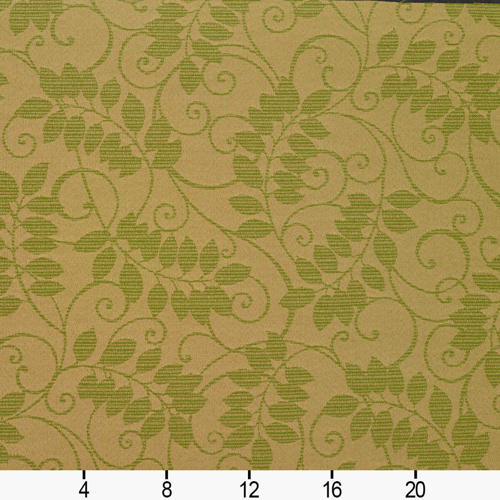 6626 Leaves Fern/Vine Green Charlotte Fabrics
