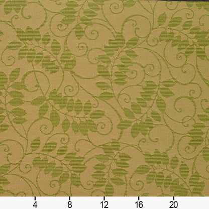 6626 Leaves Fern/Vine Green Charlotte Fabrics