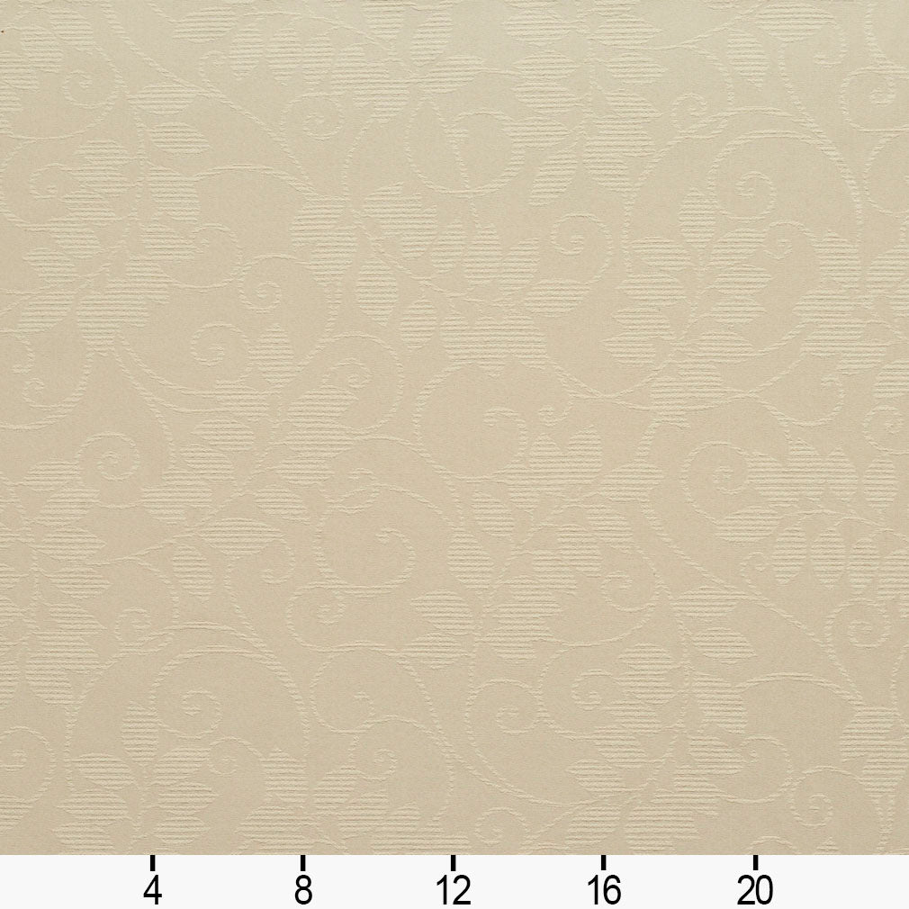 6629 Leaves Ivory/Vine White & Ivory Charlotte Fabrics