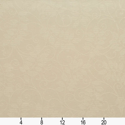 6629 Leaves Ivory/Vine White & Ivory Charlotte Fabrics