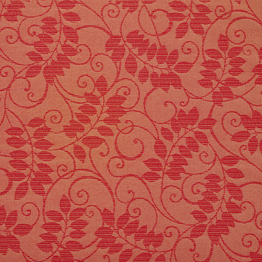 6630 Leaves Ruby/Vine Red & Burgundy Charlotte Fabrics
