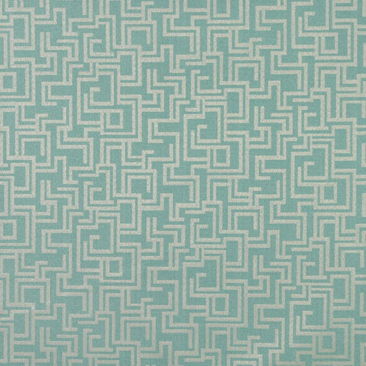 6636 Abstract & Geometric Lagoon/Geometric Aqua & Teal Charlotte Fabrics