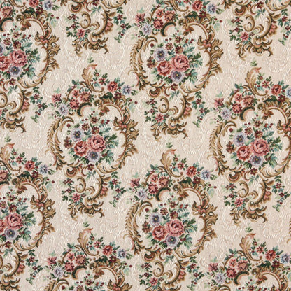 6640 Floral Jewel Pink Charlotte Fabrics