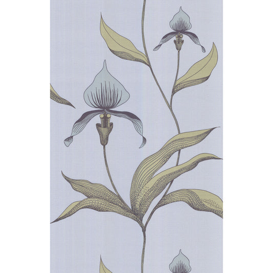 66/4026-CS ORCHID Blue Gr Cole & Son Wallpaper