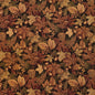 6842 Leaves Woodland Brown Charlotte Fabrics