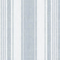 6860 LINEN STRIPE Blue Schumacher Wallpaper