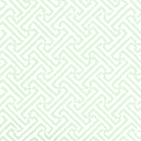 6890WP-03 JAVA JAVA Celadon On White Quadrille Wallpaper