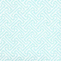 6890WP-17 JAVA JAVA Aqua On White Quadrille Wallpaper