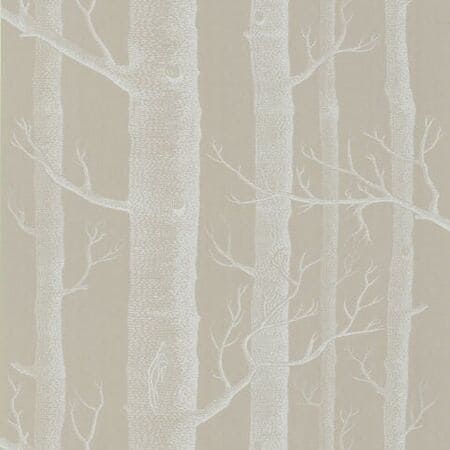 69/12149-CS WOODS White Taupe Cole & Son Wallpaper