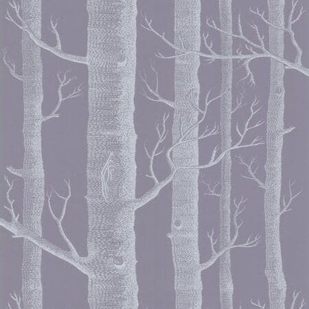 69/12151-CS WOODS Ivory Lilac Cole & Son Wallpaper