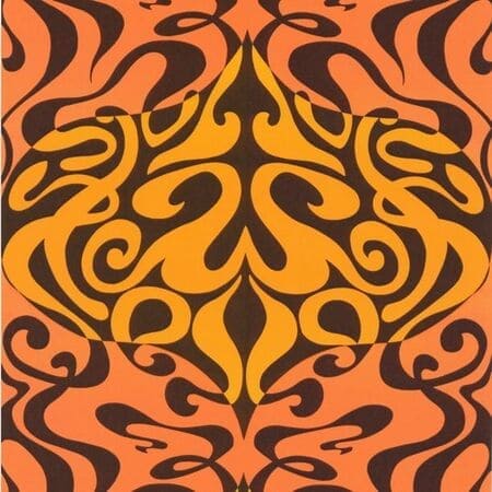 69/7126-CS WOODSTOCK Orange Cole & Son Wallpaper