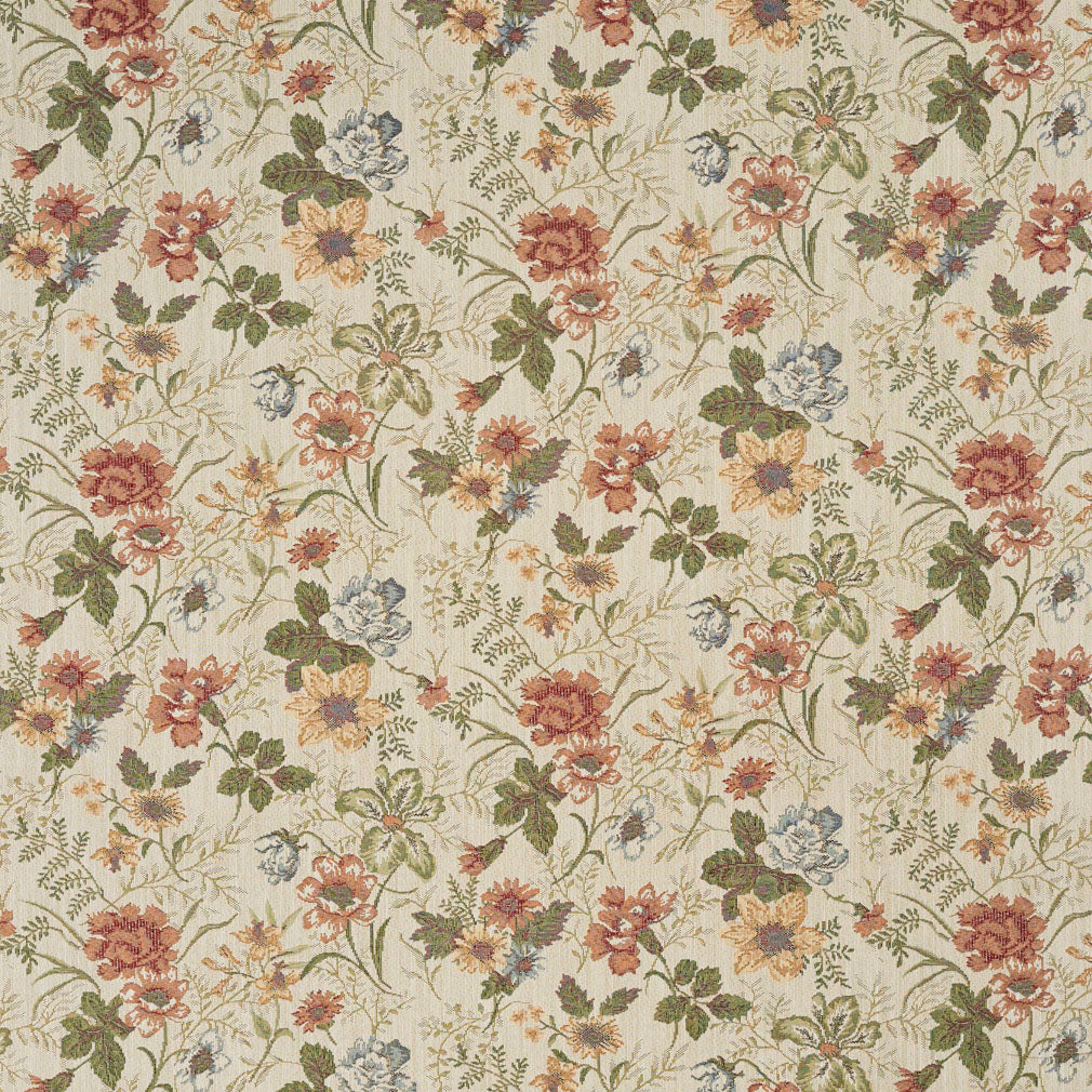 6929 Floral Spring Pink Charlotte Fabrics