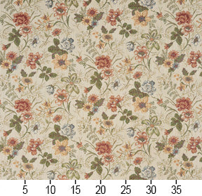 6929 Floral Spring Pink Charlotte Fabrics