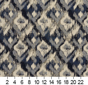 6942 Abstract & Geometric Mirage Blue Charlotte Fabrics