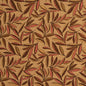 6962 Leaves Tiki Brown,Red & Burgundy Charlotte Fabrics