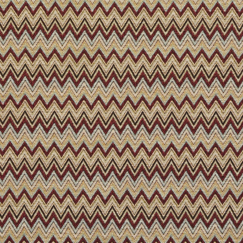 6963 Abstract & Geometric,Herringbone & Chevron Veranda Flame Brown,Red & Burgundy Charlotte Fabrics
