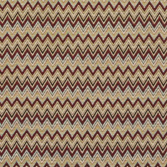 6963 Abstract & Geometric,Herringbone & Chevron Veranda Flame Brown,Red & Burgundy Charlotte Fabrics