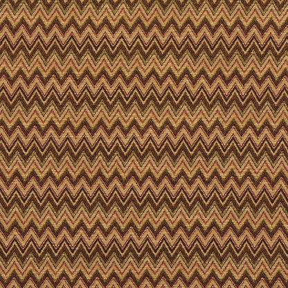 6965 Abstract & Geometric,Herringbone & Chevron Tiki Flame Brown,Gold & Yellow Charlotte Fabrics