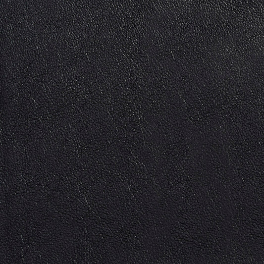 7074 Leather Grain,Plain & Solid Onyx Black Charlotte Fabrics Vinyl
