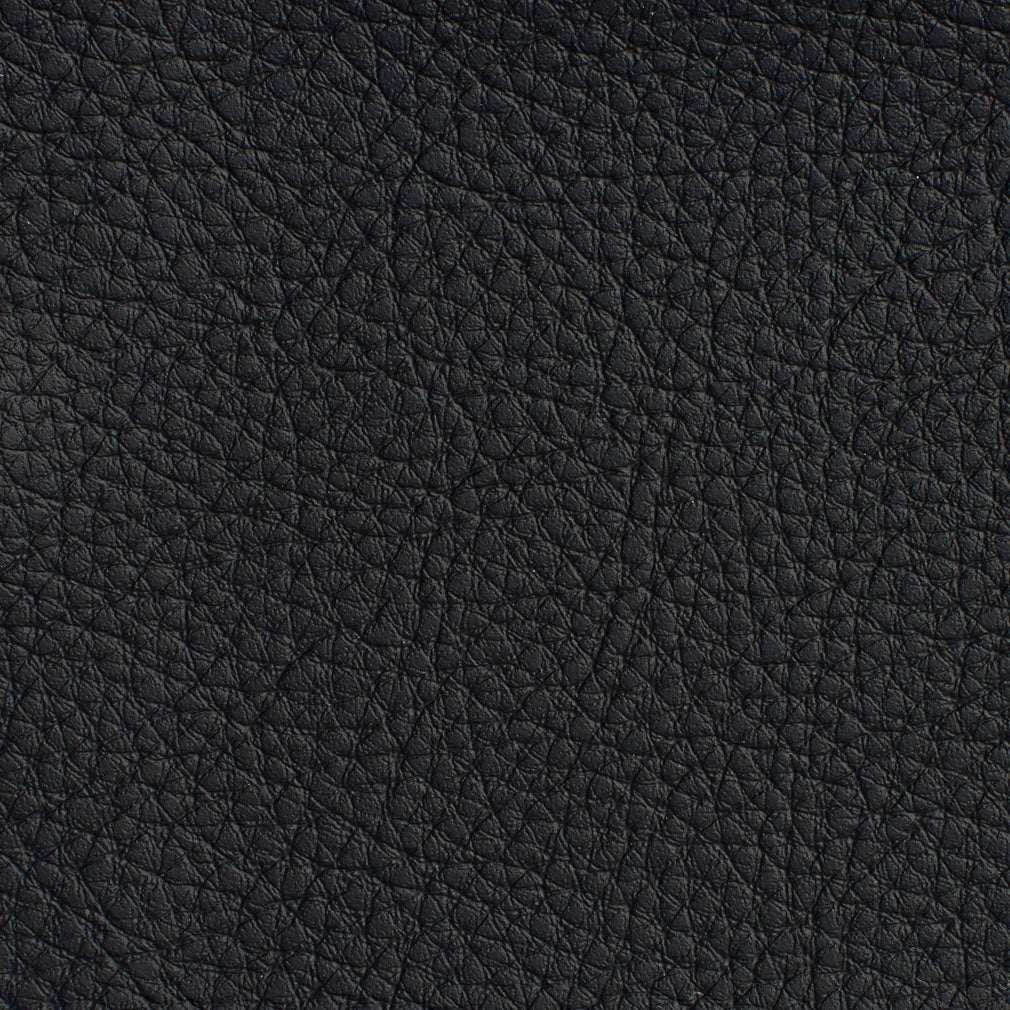 7180 Leather Grain,Plain & Solid Black Black Charlotte Fabrics Vinyl