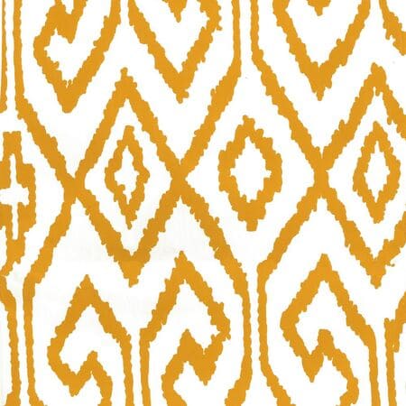 7240-02WP AQUA IV Yellow On White Quadrille Wallpaper