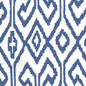 7240-13WPV AQUA IV Navy On White Vinyl Quadrille Wallpaper