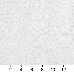 7278 Animal Print White White & Ivory Charlotte Fabrics Vinyl