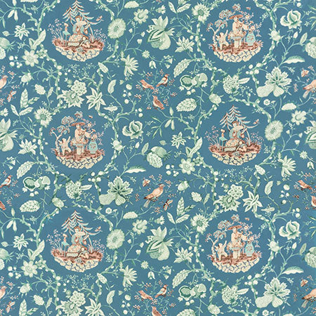 TEA GARDEN Stout Fabric