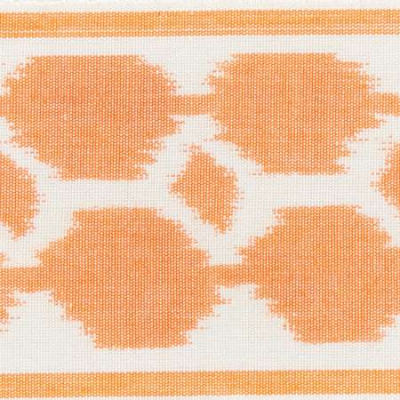 73692 TELIA TAPE Orange Schumacher Fabric