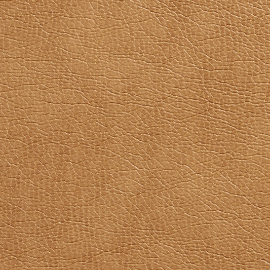 7430 Leather Grain,Plain & Solid Cashew Brown Charlotte Fabrics Vinyl