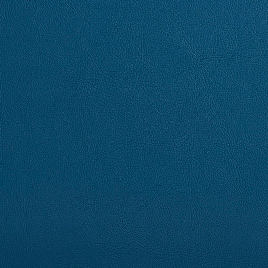 7453 Leather Grain,Plain & Solid Coastal Blue Charlotte Fabrics Vinyl