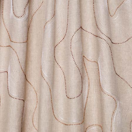 75902 TOPO SHEER Natural Schumacher Fabric