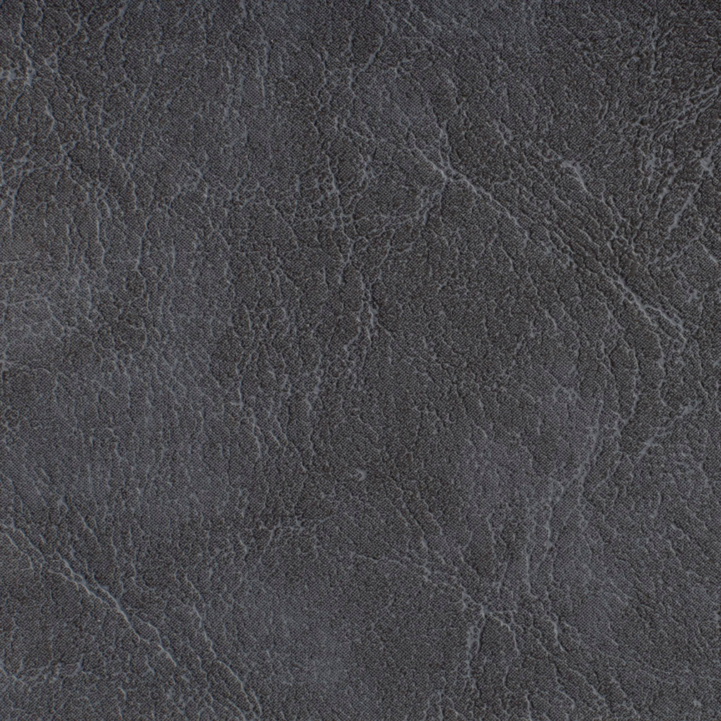 7617 Leather Grain,Plain & Solid Steel Blue Grey & Silver Charlotte Fabrics Vinyl