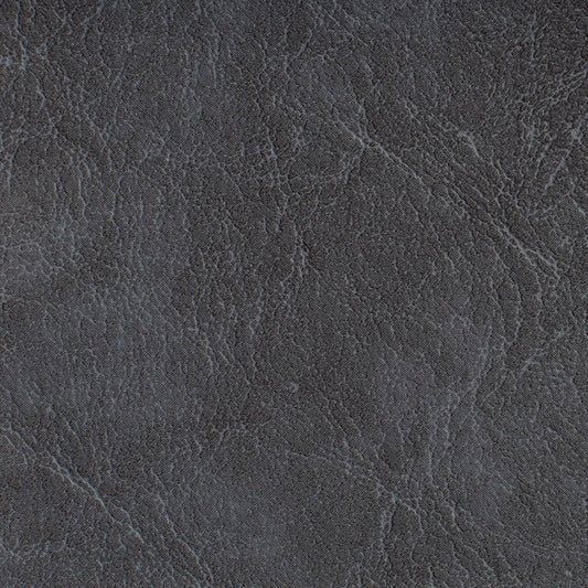 7617 Leather Grain,Plain & Solid Steel Blue Grey & Silver Charlotte Fabrics Vinyl