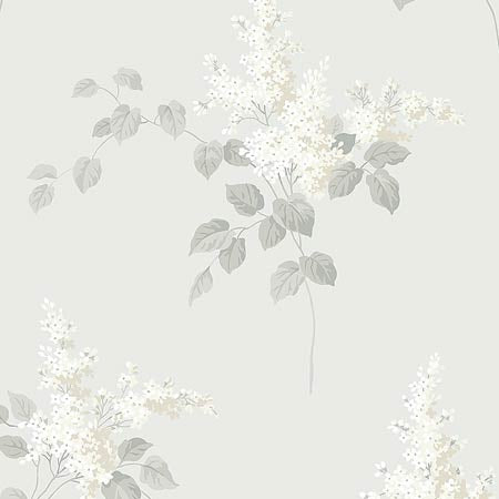 7669 LILACS Grey Schumacher Wallpaper